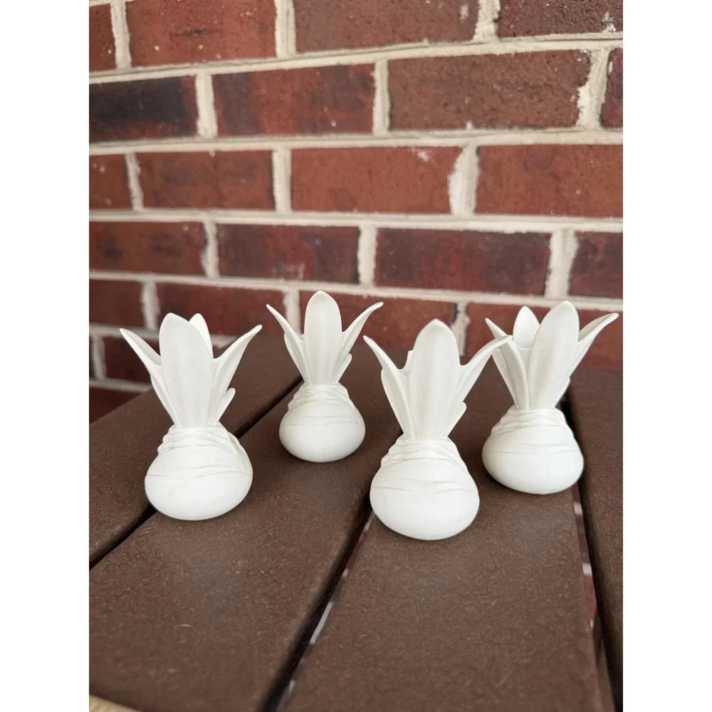 Vintage DEPT 56 Ivory Amaryllis Bulb Porcelain 3.5